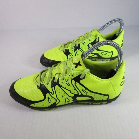 Adidas Chaos X 15.3 Astro Soccer Shoes Turf Cleats Lime Yellow Men's 5 Women's 7 - Picture 5 of 10